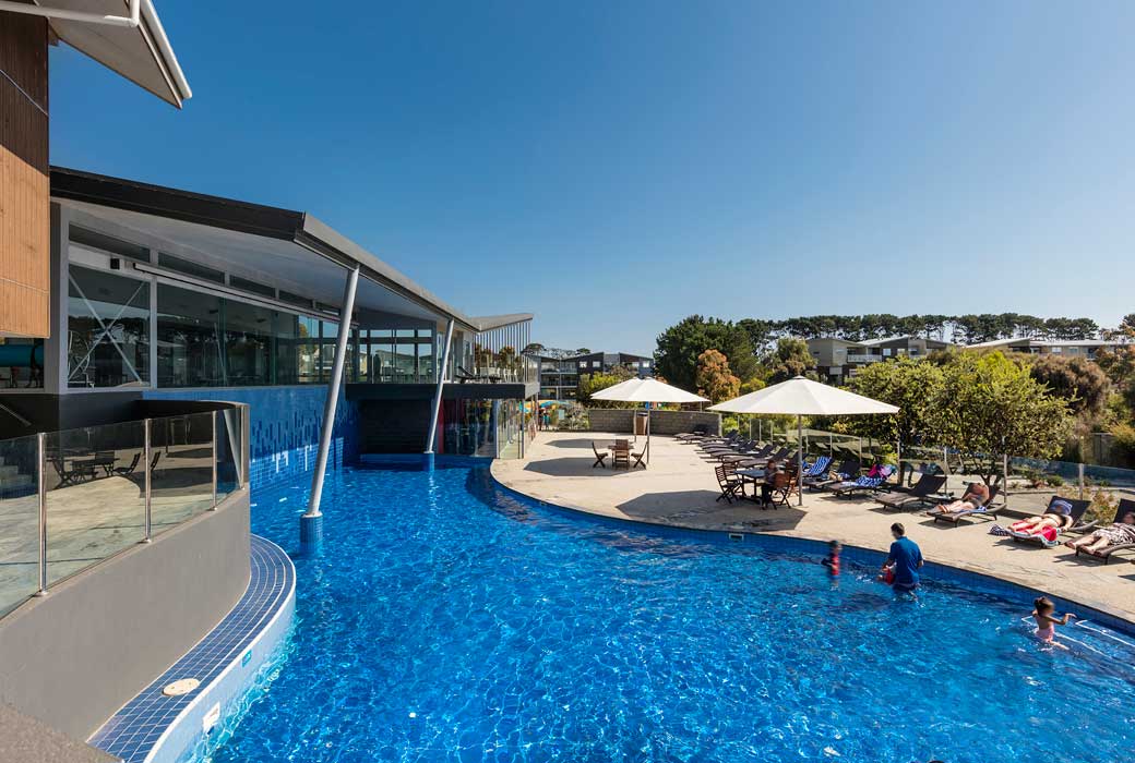 Swimming pool at Silverwater Resort Phillip Island