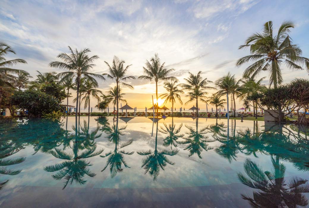 swimming pool at Ayodya Resort Bali
