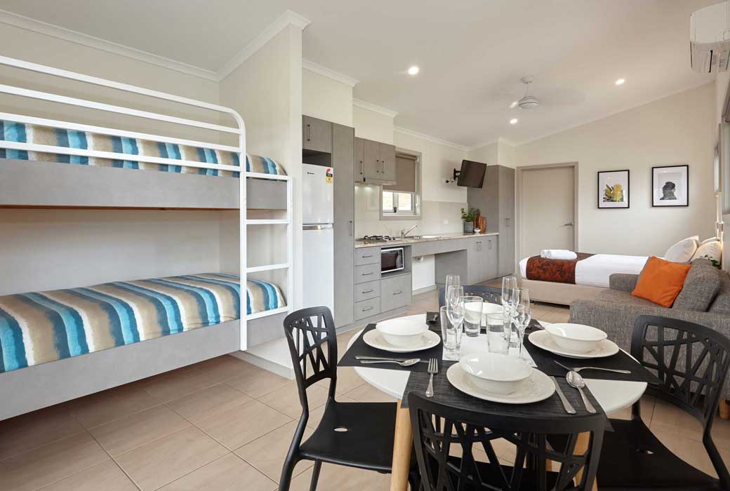 Tamar Superior Villa at BIG4 Launceston Holiday Park