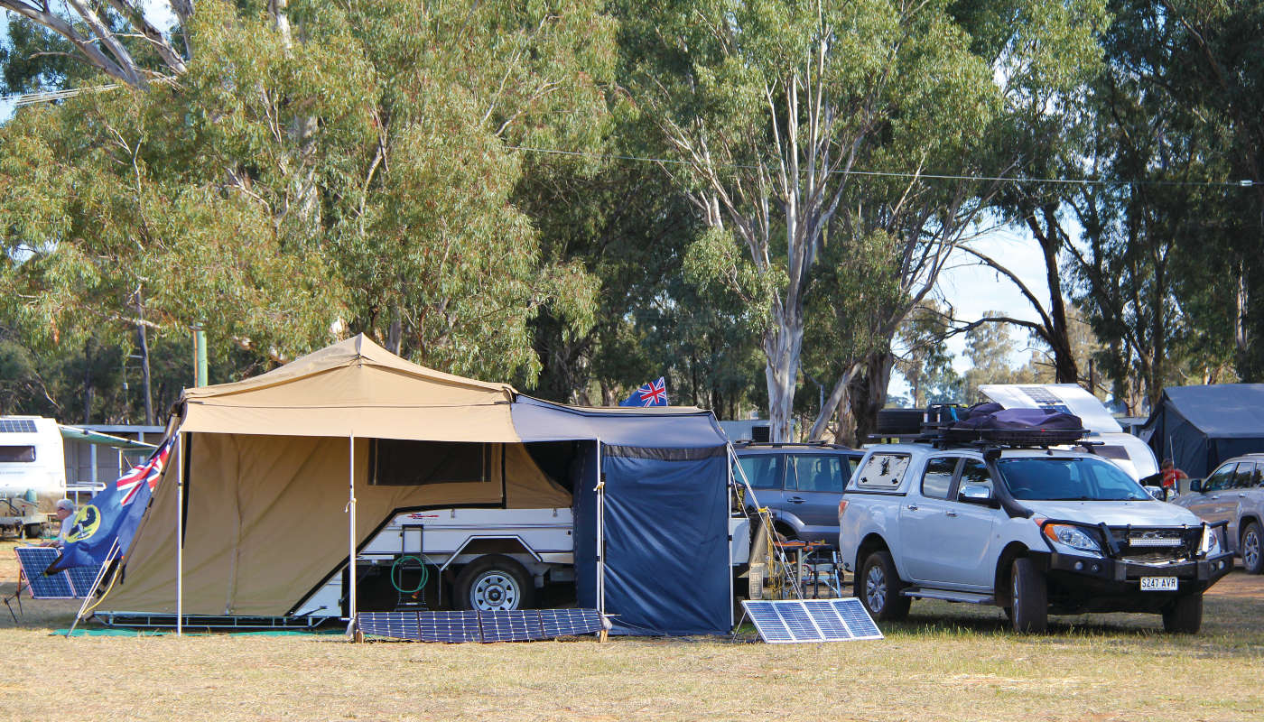 Camping power solutions: solar