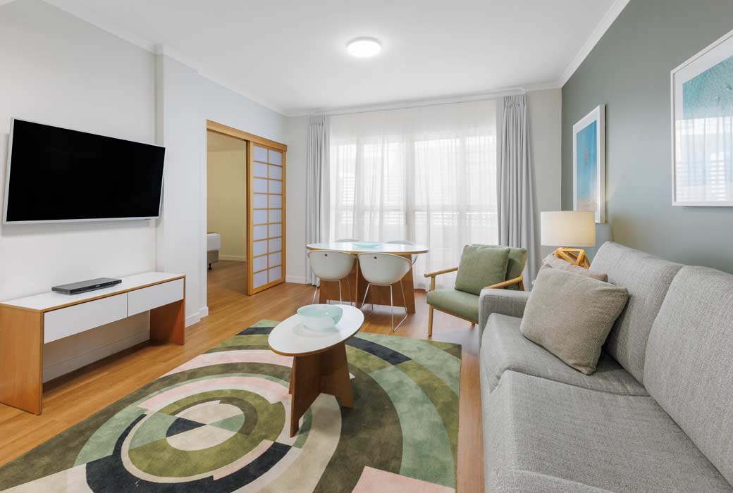 Living room at Ramada Resort by Wyndham Shoal Bay