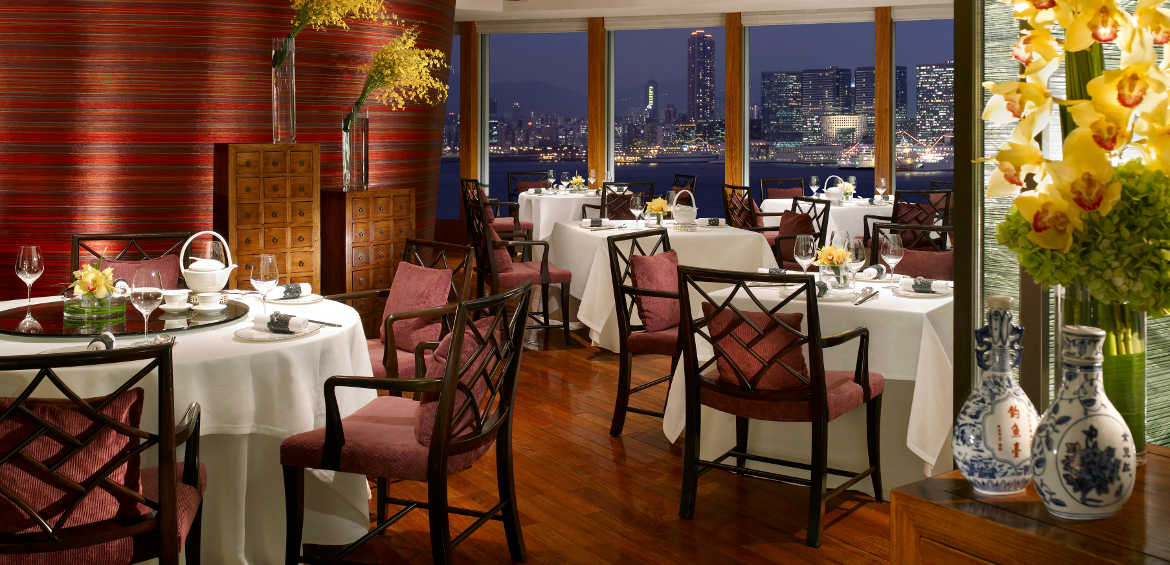 Dining at Four Seasons Hong Kong