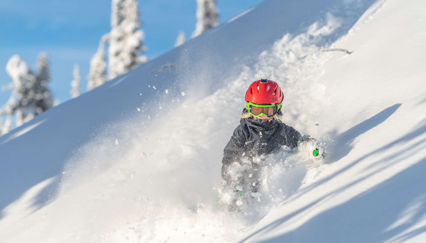 Kasper Treadway Skiing in Canada