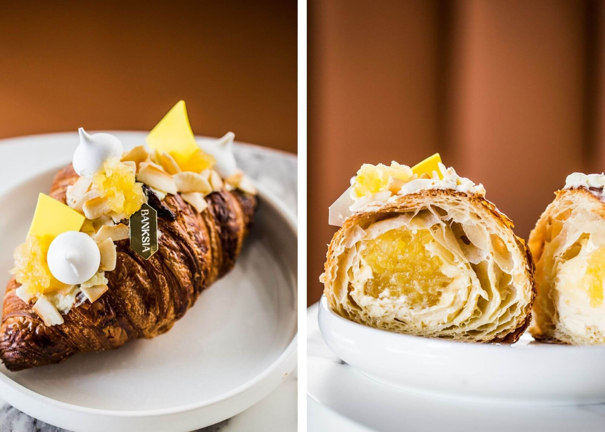 Banksia Bakehouse pina colada croissant