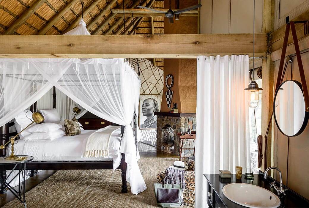 Room at a Singita Lodge