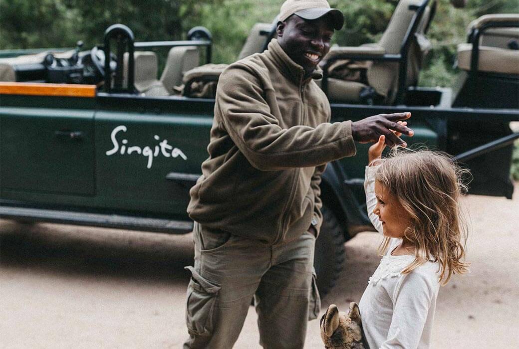 Singita tour guide