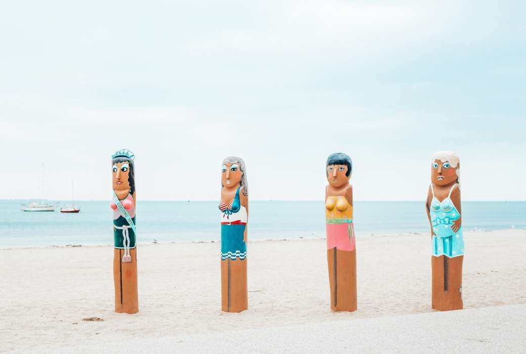 Geelong waterfront bollards