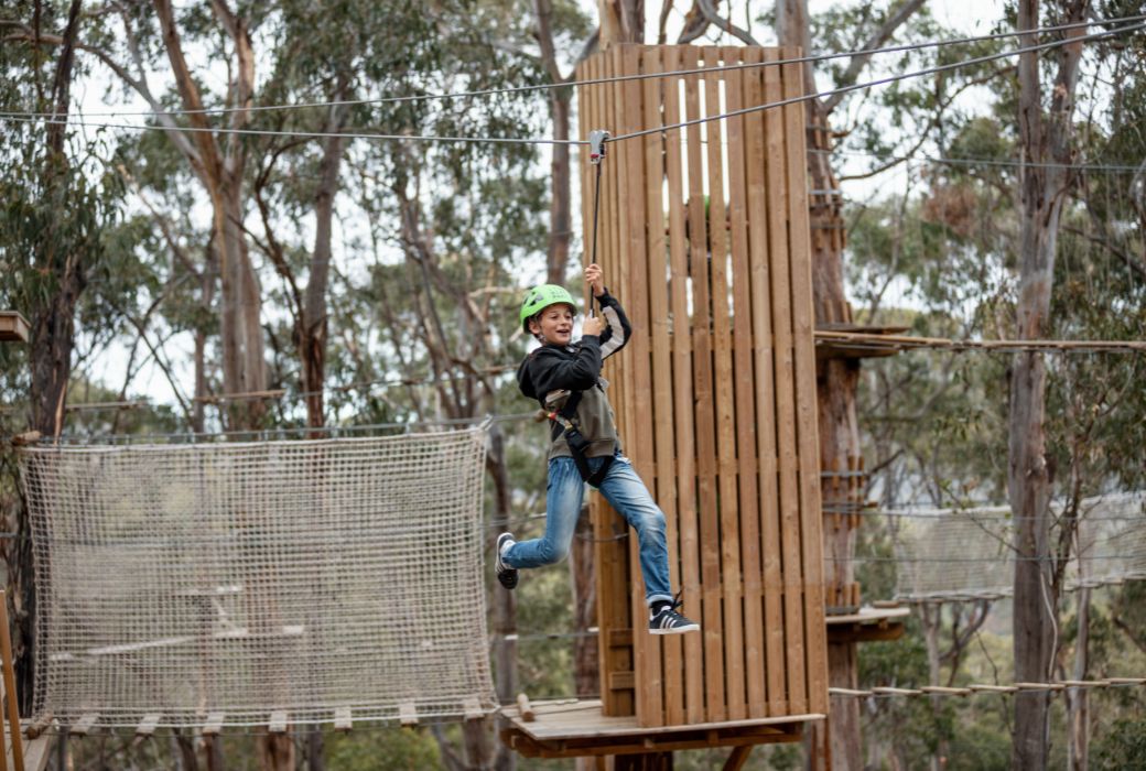 Live Wire Park is one of the most fun things to do on the Great Ocean Road