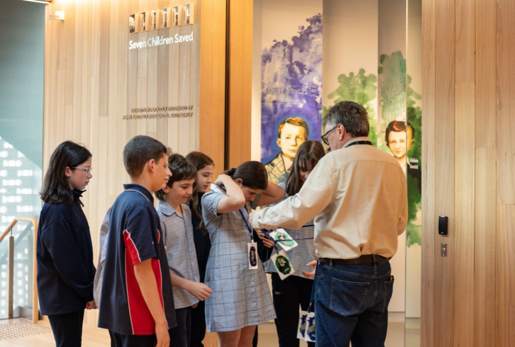 Children at the Melbourne Holocaust Museum