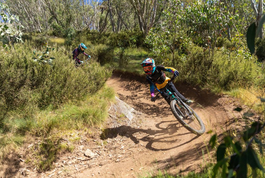 KIDS MOUNTAIN BIKE RIDING IN THREDBO