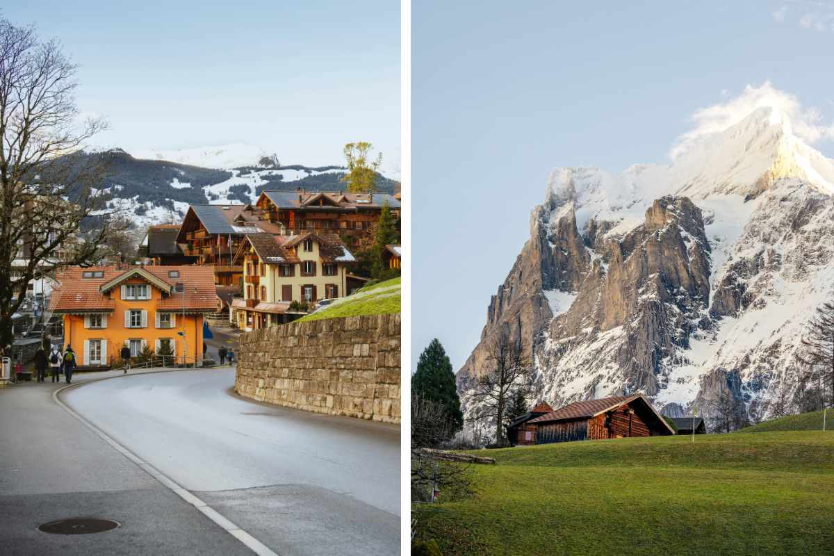 Chalets in Grindelwald.