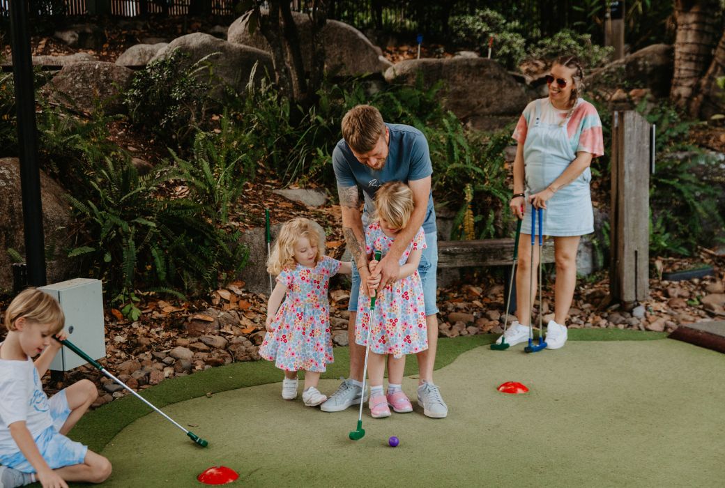 Golf course at Victoria Park Brisbane