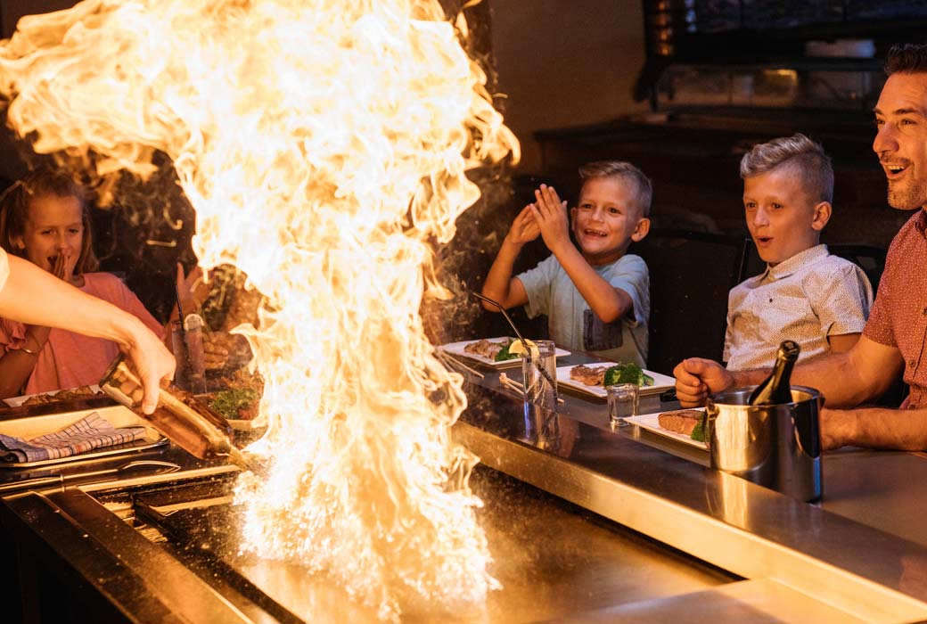 Hatsuhana restaurant at Sea World Resort