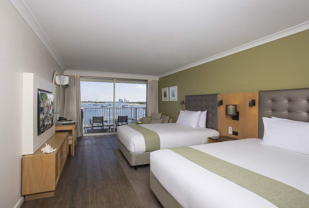 Queen Room at Sea World Resort