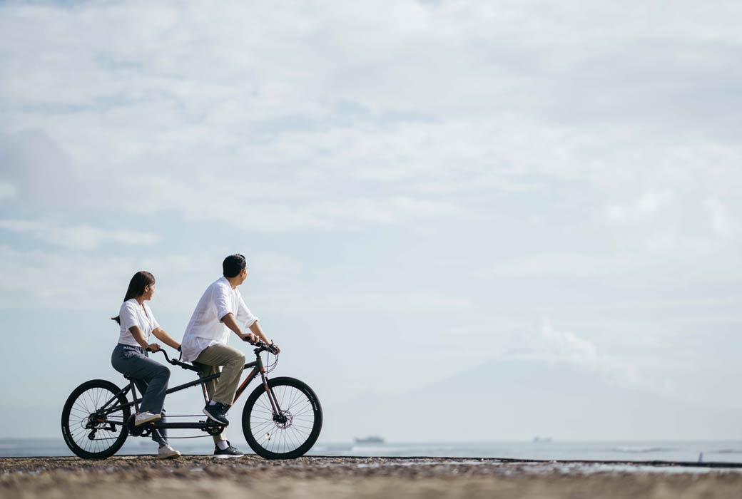 Cycling at Conrad Bali in Nusa Dua