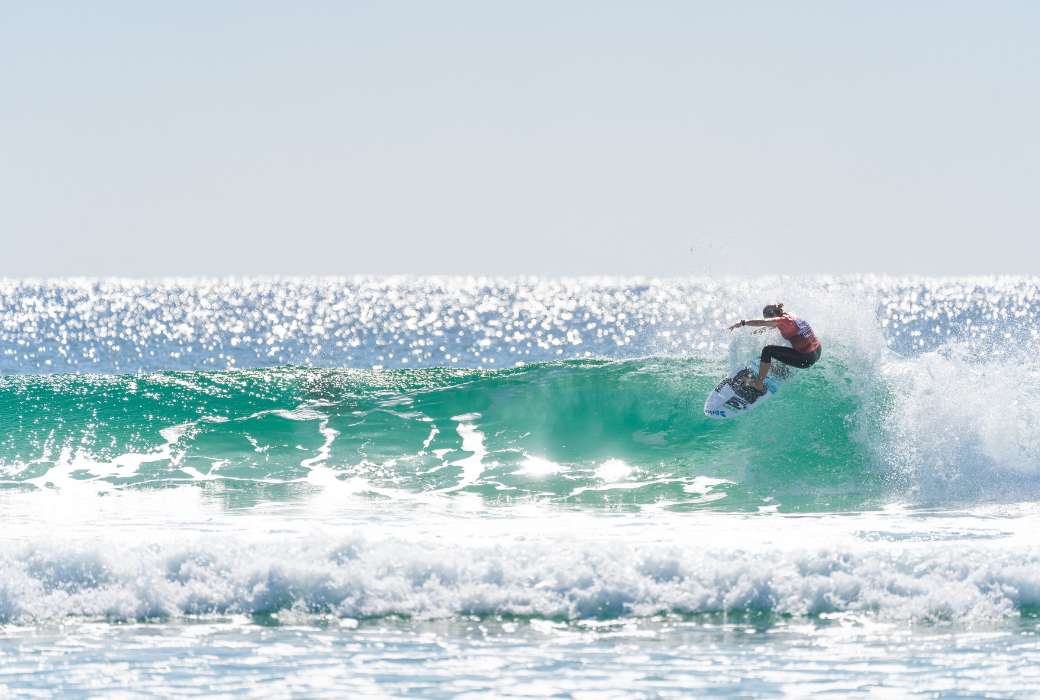 Surfing in Surfers Paradise