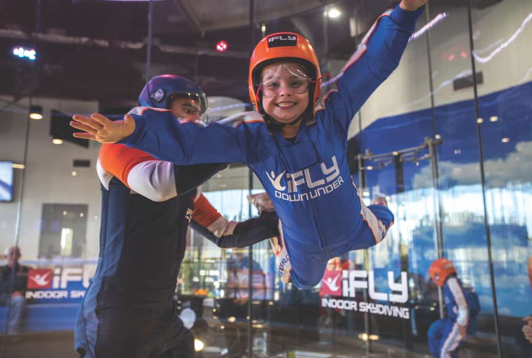 Indoor skydiving at iFLY in Surfers Paradise