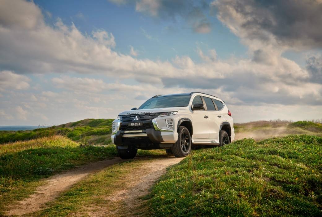 off-roading with Mitsubishi Pajero Sport