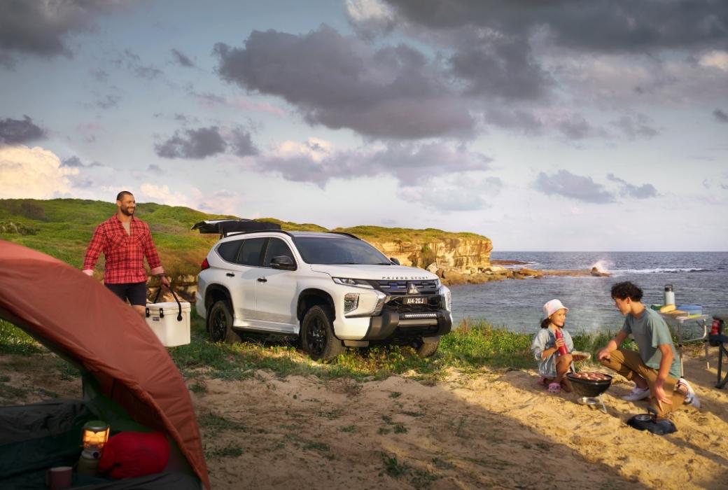 Mitsubishi Pajero Sport on holiday