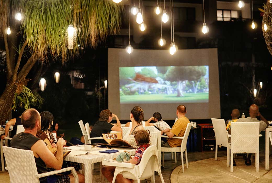 Movie nights at Prime Plaza Suites Sanur