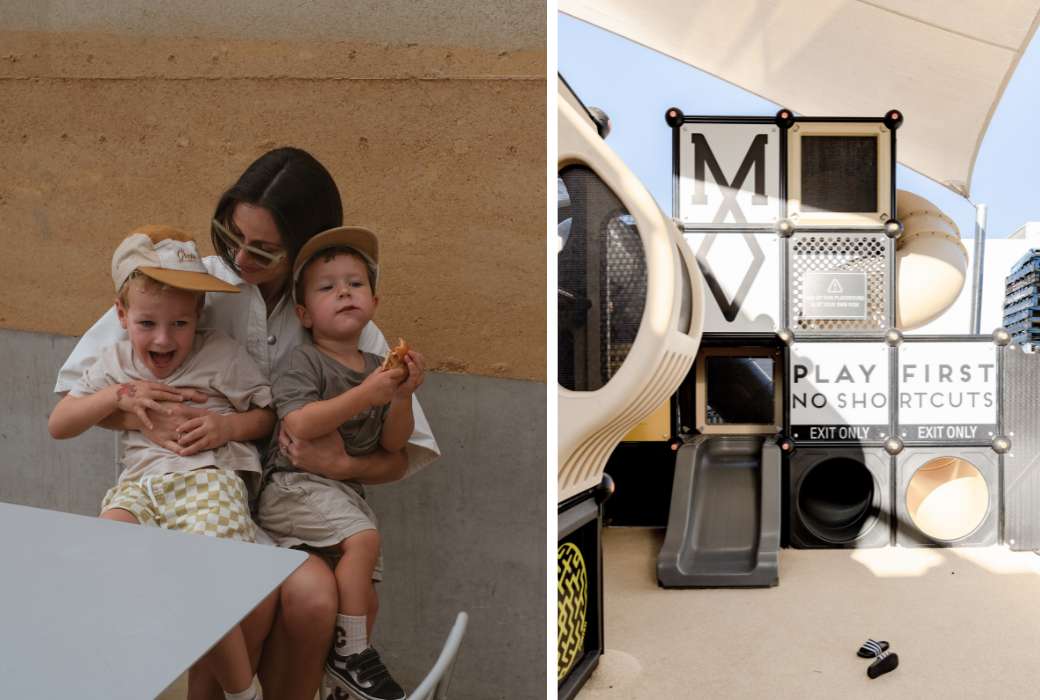 Family and kids playground at Modus Merewether