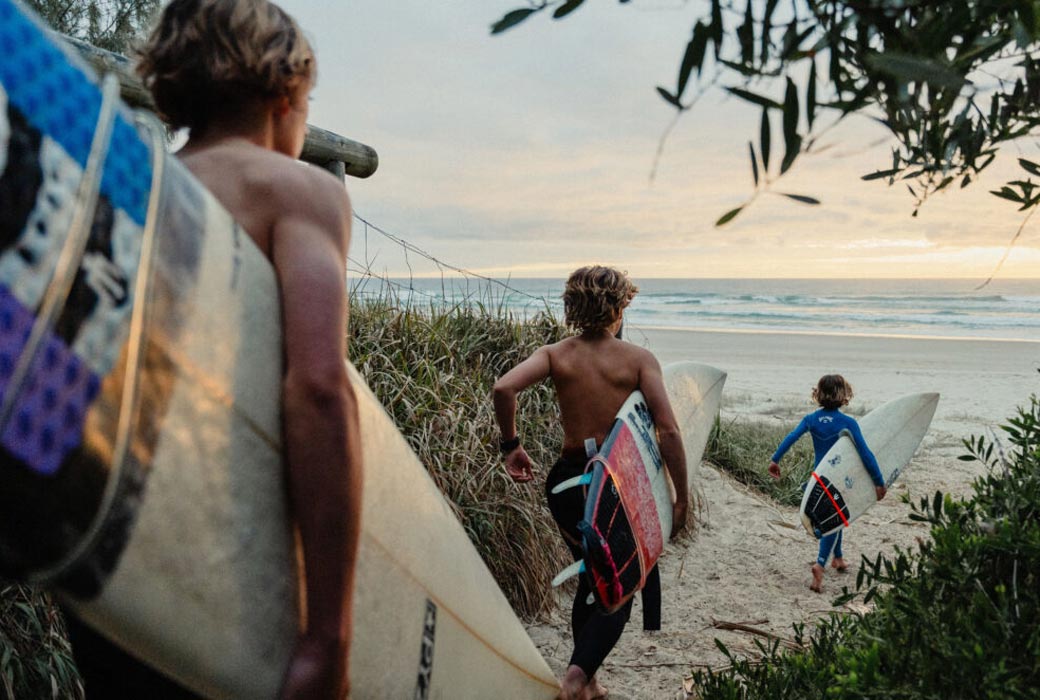 Go surfing on the Tweed