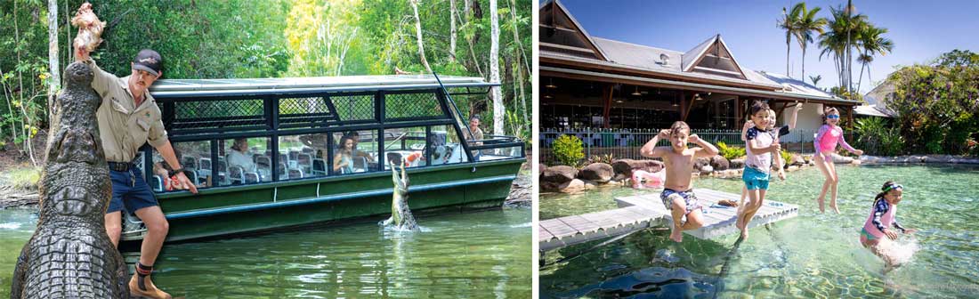 Hartley’s Crocodile Adventures and Cairns Colonial Club Resort
